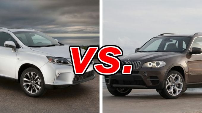 Compare lexus rx to bmw x5 #7