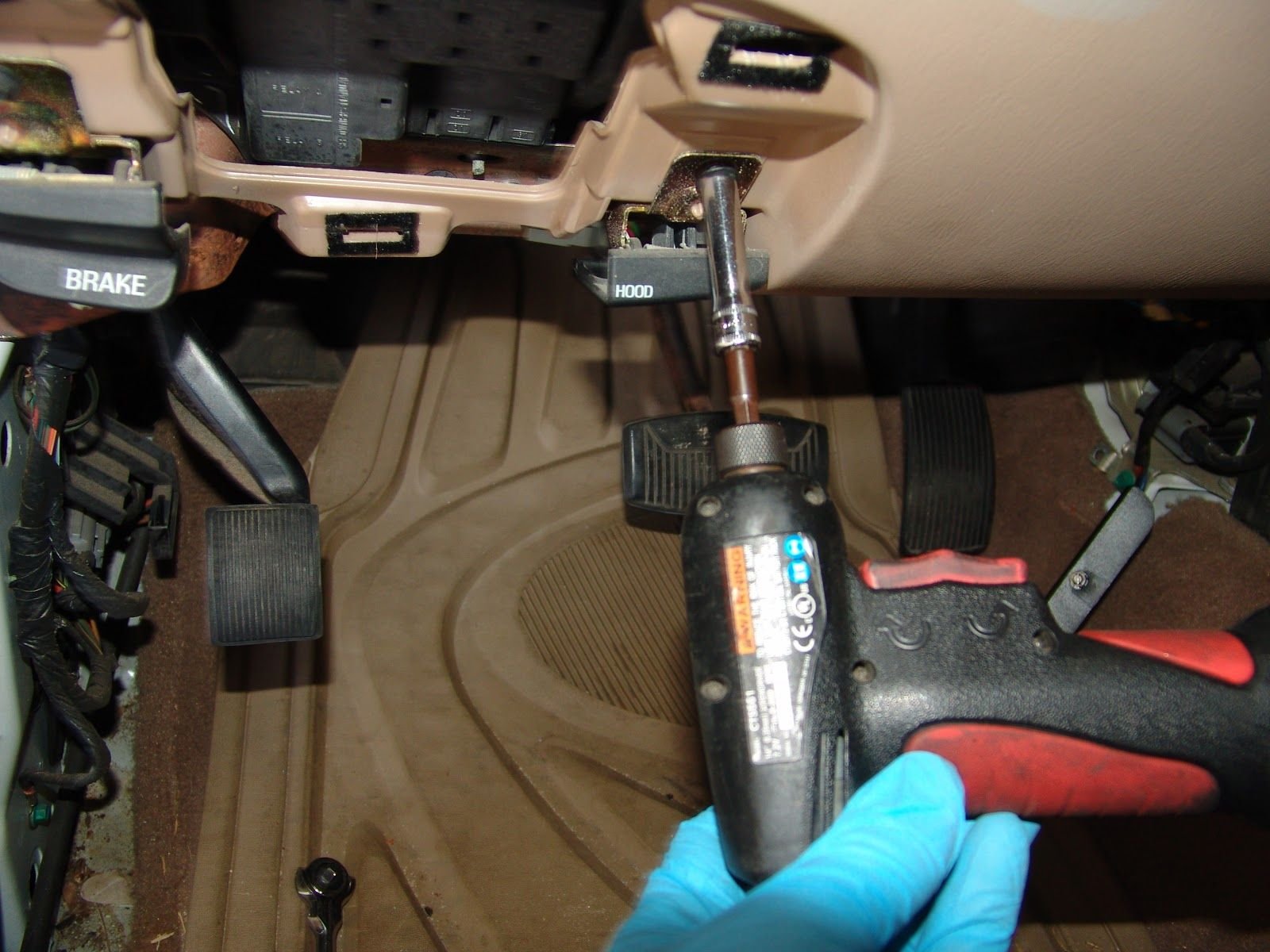 Ford F150 F250 Replace a Locking Hood Release Cable How to FordTrucks