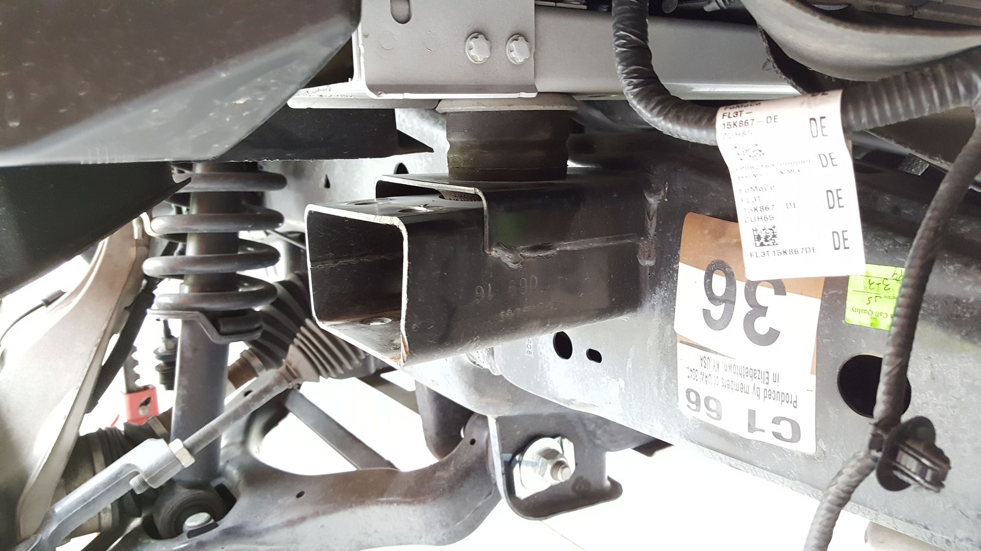 Crash Bars How to swap fronts for tire clearance Ford F150 Forum