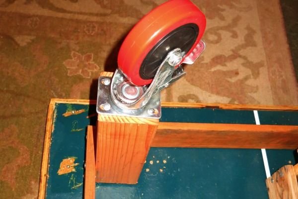 Rolling Coffee Table Built From Scrap, Justin DiPego