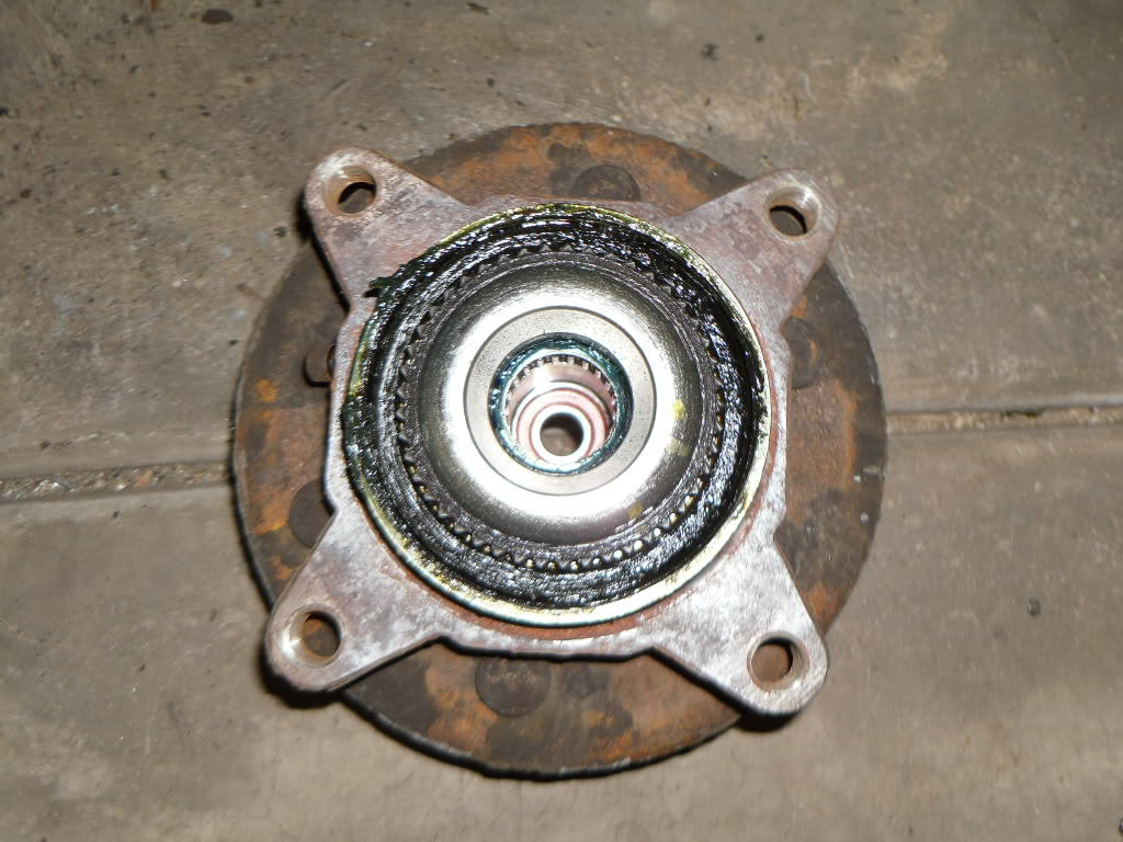 Ford expedition wheel bearing change #5