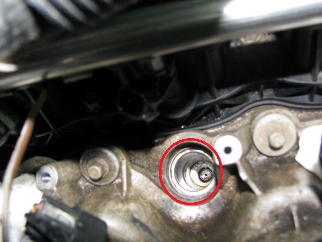 Oil in spark plug hole ford #3