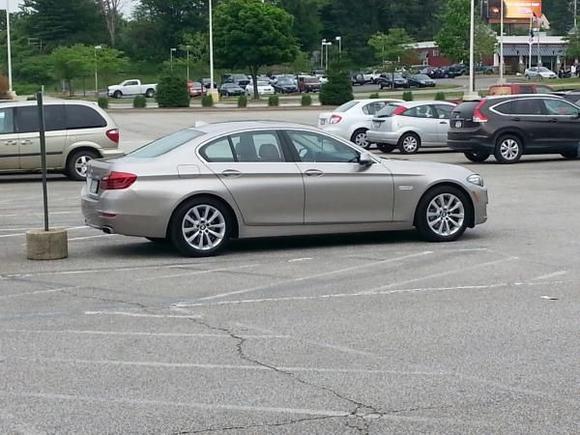 Waiting for me at work.