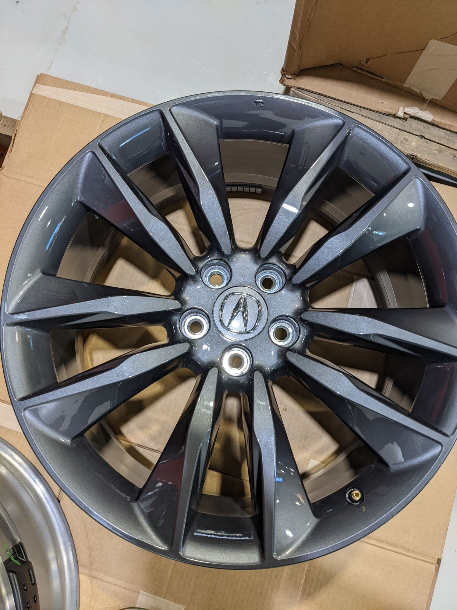 Wheels and Tires/Axles - SOLD: 2022 Acura MDX Type-S Shark Gray Wheels 21x9.5 +55 5x120 - New - 2022 Acura MDX - Lincoln, NE 68516, United States