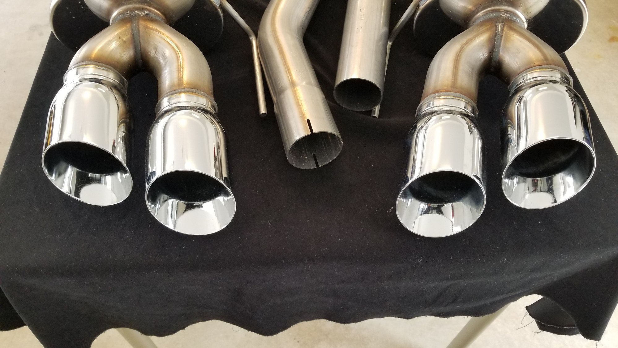 SOLD Brand New (never mounted)Endless RPM Catback quad tip exhaust for