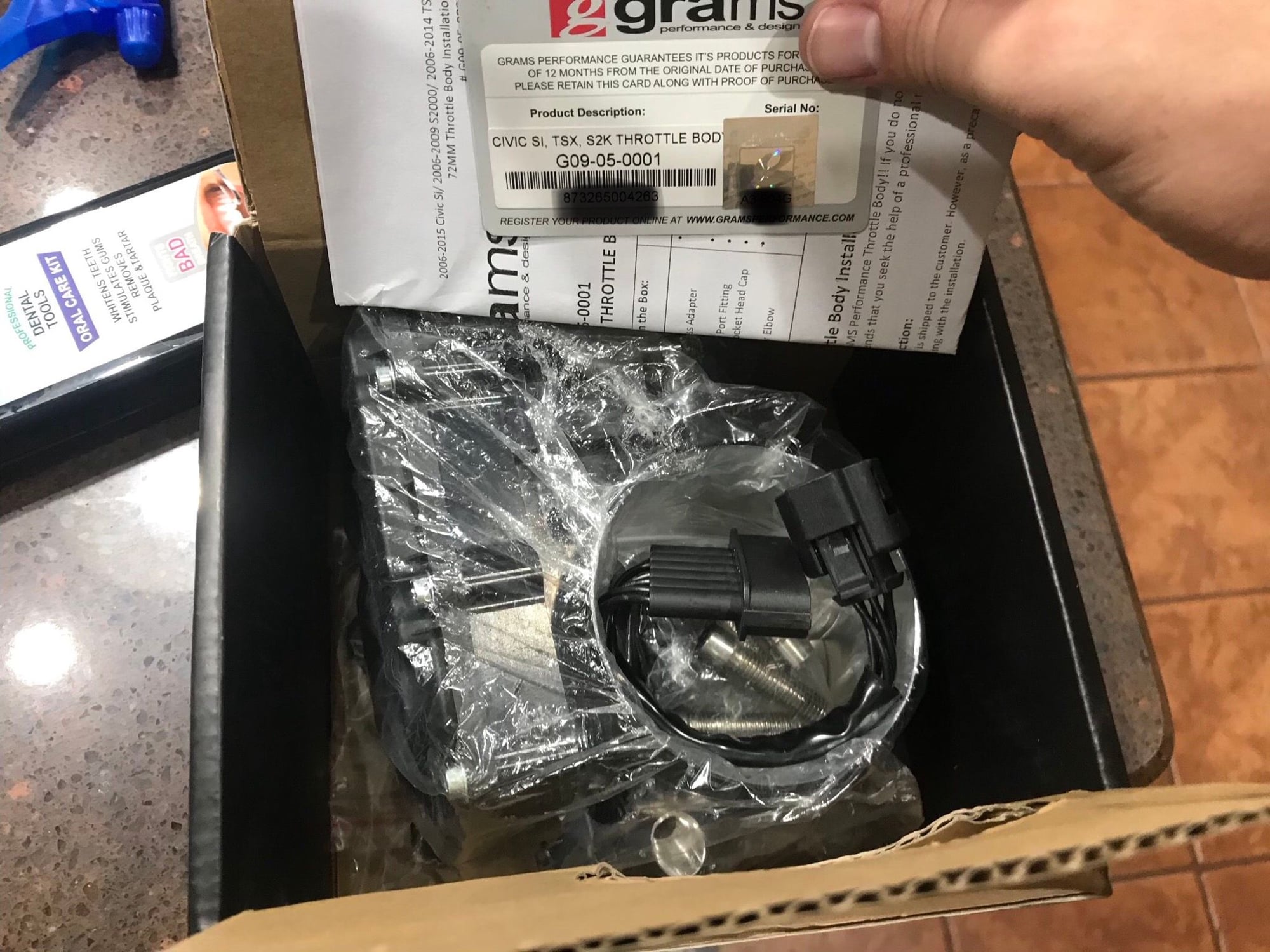Engine - Intake/Fuel - FS: Grams 72mm DBW throttle body - Used - 2006 to 2008 Acura TSX - 2006 to 2011 Honda Civic - 2006 to 2009 Honda S2000 - Euless, TX 76039, United States
