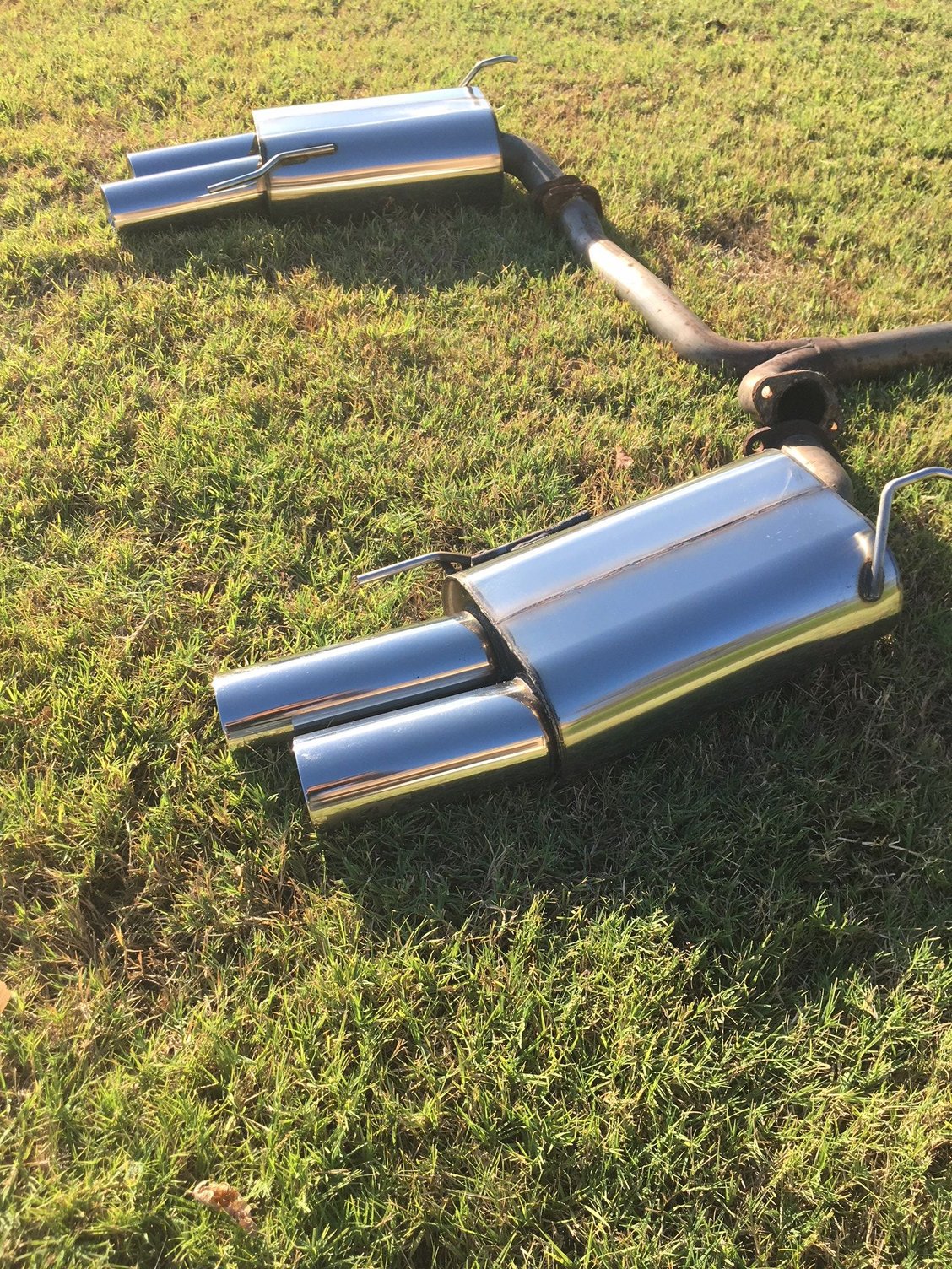 SOLD ATLP V1 Full Catback Quad Exhaust 200408 Acura TL/TLS Non