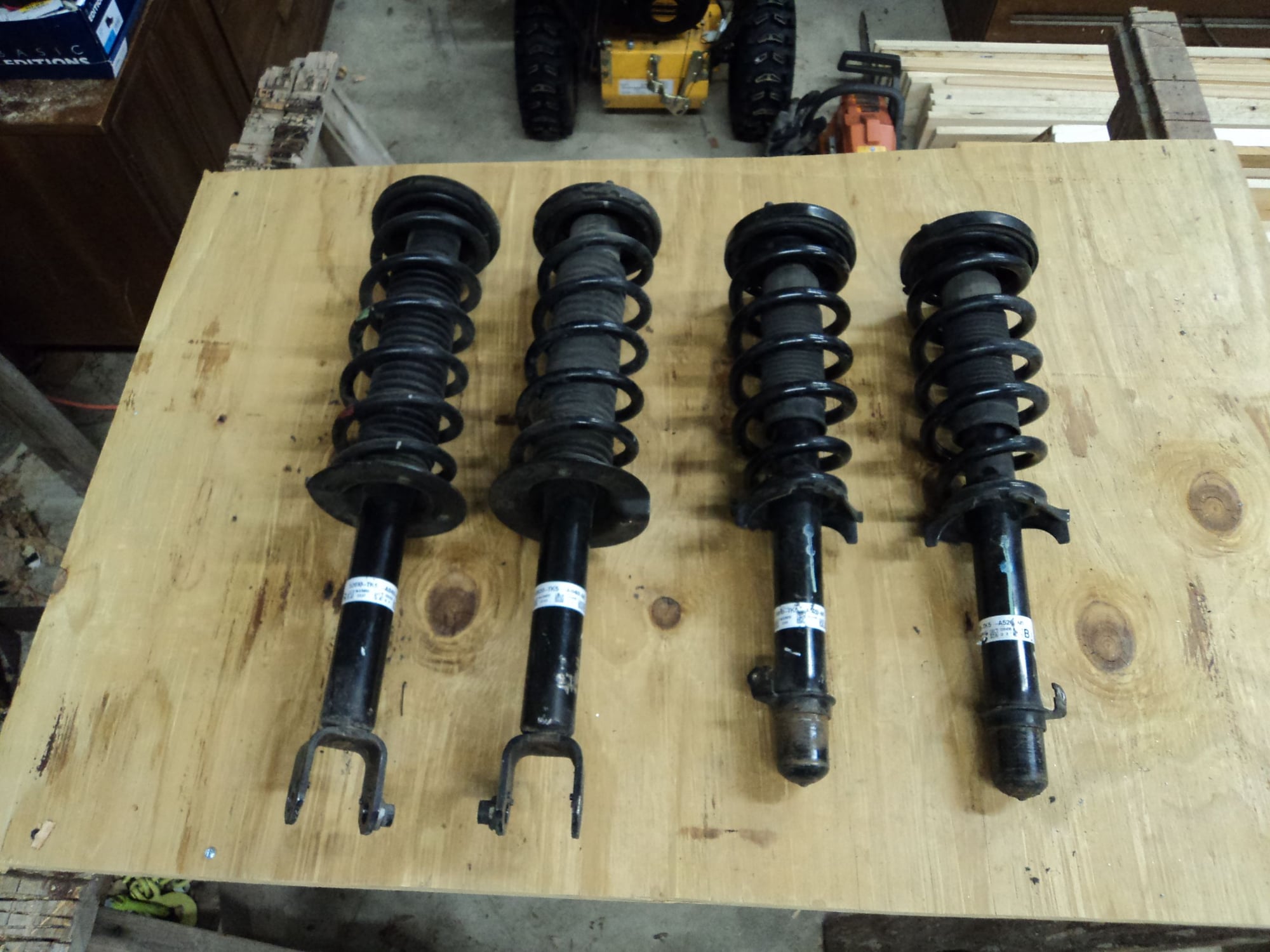 Steering/Suspension - FS: 2012 TL SH-AWD OEM Coilover assemblies - Used - 2012 Acura TL - Centerville, IN 47330, United States