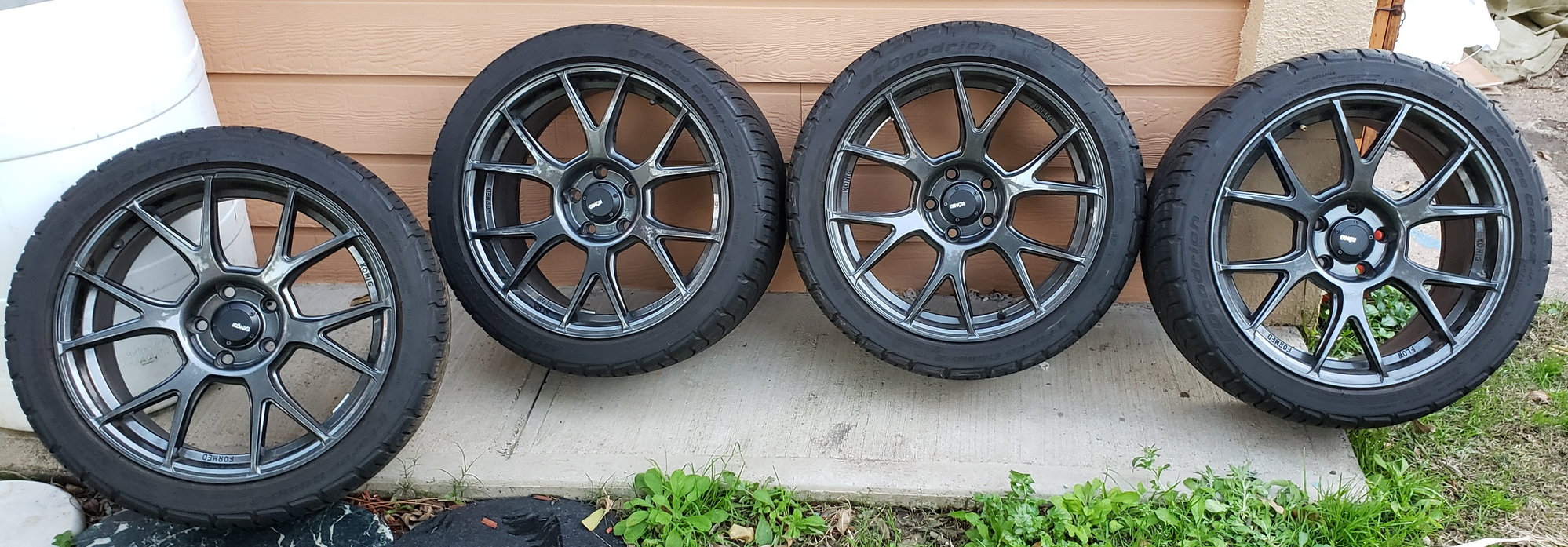 2008 Acura TL - Konig Ampliform Wheels and BFG G-Force Comp2 Tires - Wheels and Tires/Axles - $1,240 - Houston, TX 77584, United States