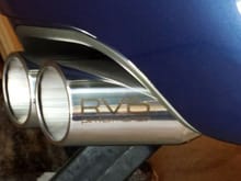 RV6 True Dual exhaust