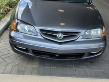 Acura dealer redone the fog lights,  2 year old paint