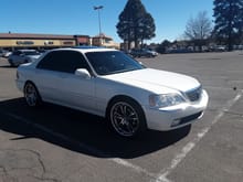MD2020 2002 PEARL WHITE  ACURA RL ON 20s 2021-11-08 18:33:45