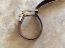 Old Belt Trick Filter Wrench