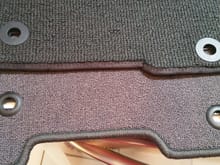 Custom mats over OEM mats