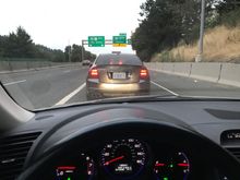 My younger brother and I driving our TLs. Yes we love the Acura TL 3G that much...