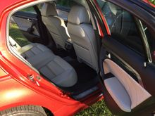 Original owner advised rear seat never used that he can remember.