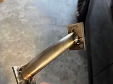 Since I had chromoly tube still I used it to mount the intercooler. 