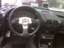 MOMO Civic EG Hub   Bride Replica Steering Wheel