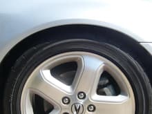 wheel gap??