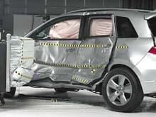 RDX 31 mph 3300lb impact from IIHS side impact test