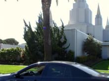 At the Oakland, CA LDS Temple (March 2010)