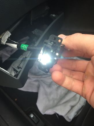 Trunk Switch in Car (After Re-install)