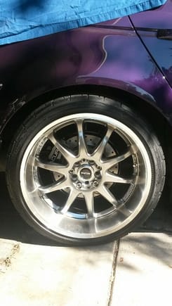 RDX caliper covers and drilled & slotted rear rotors.