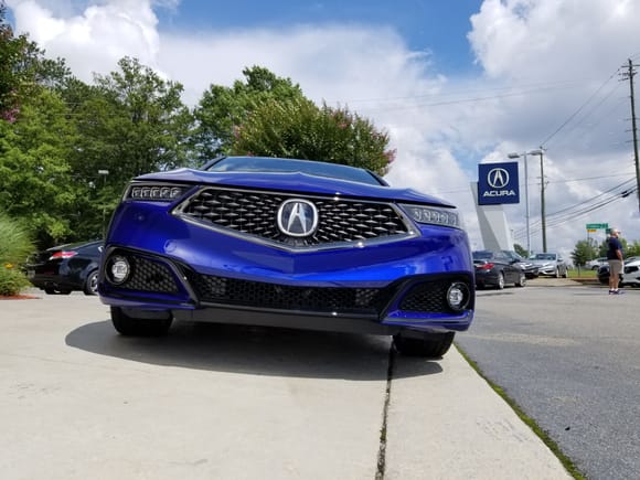 "A" is absurdly huge
TLX G2 wont be as big I'm sure