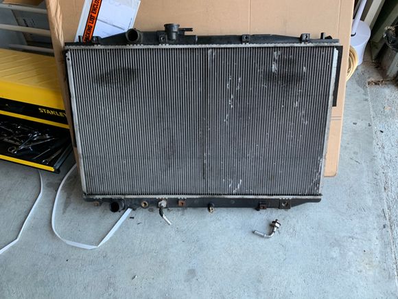 Radiator that is broken. 190K miles on it