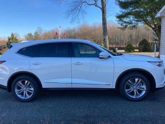 After 50 percent tint on driver and passenger side