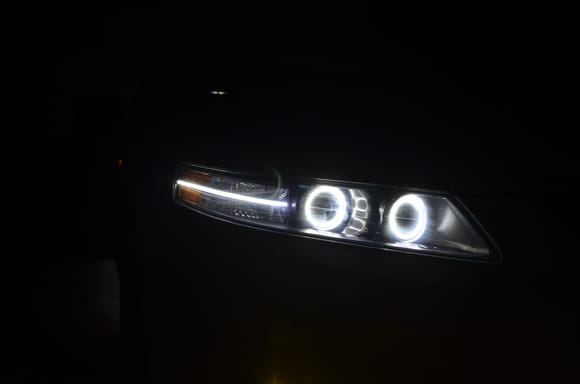 DRL mode, as you can see, Type S Diffuser