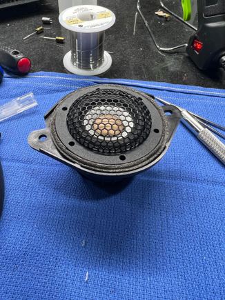 Audible Physics integrated into OEM  center channel bracket - from Jesse