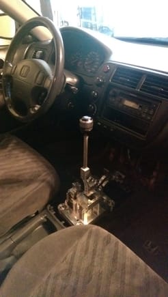 Nah, just teasing. The shifter is for the Civic, but i do have plans for the RDX.