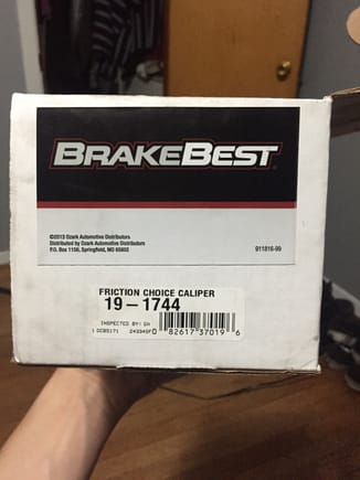 Here is the box they came in, I believe they are the correct part