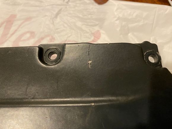Small scratch on top right.