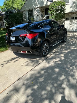 I parked at Lowe’s but up front by lawn garden , way up front where I should not park and got back in car and our ZDX’s to me it’s hard to see front area and I failed to remember the skid there and rolled over it. It broke my front spoiler passeng side. Ordered new one but it was not exactly the same so for now I’m leaving it. I did glue the piece back on.

  At times the ZDX seems large to me when driving. These cars are super reliable and they still look  good. I just hit 80k and cringed!!  
