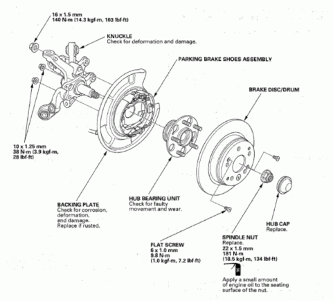 rear susp