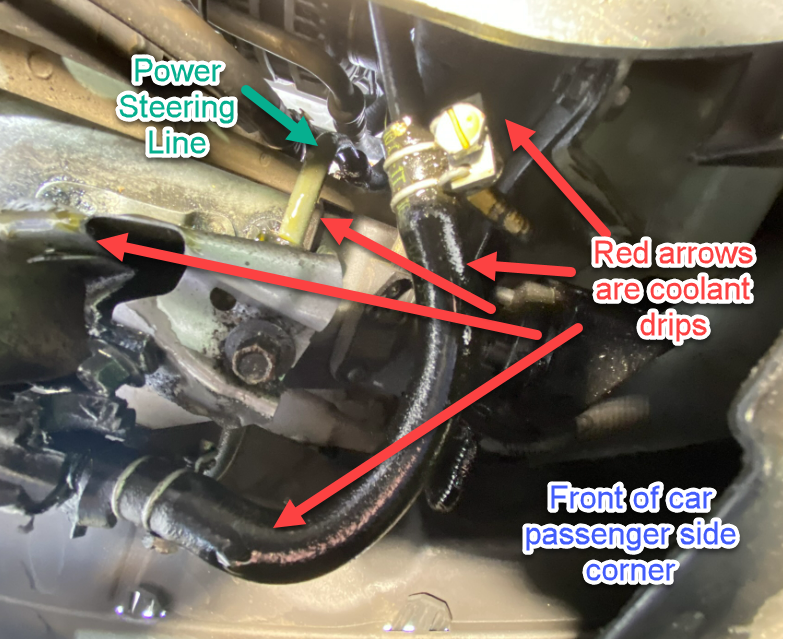 Coolant leak and overheating AcuraZine Acura Enthusiast Community