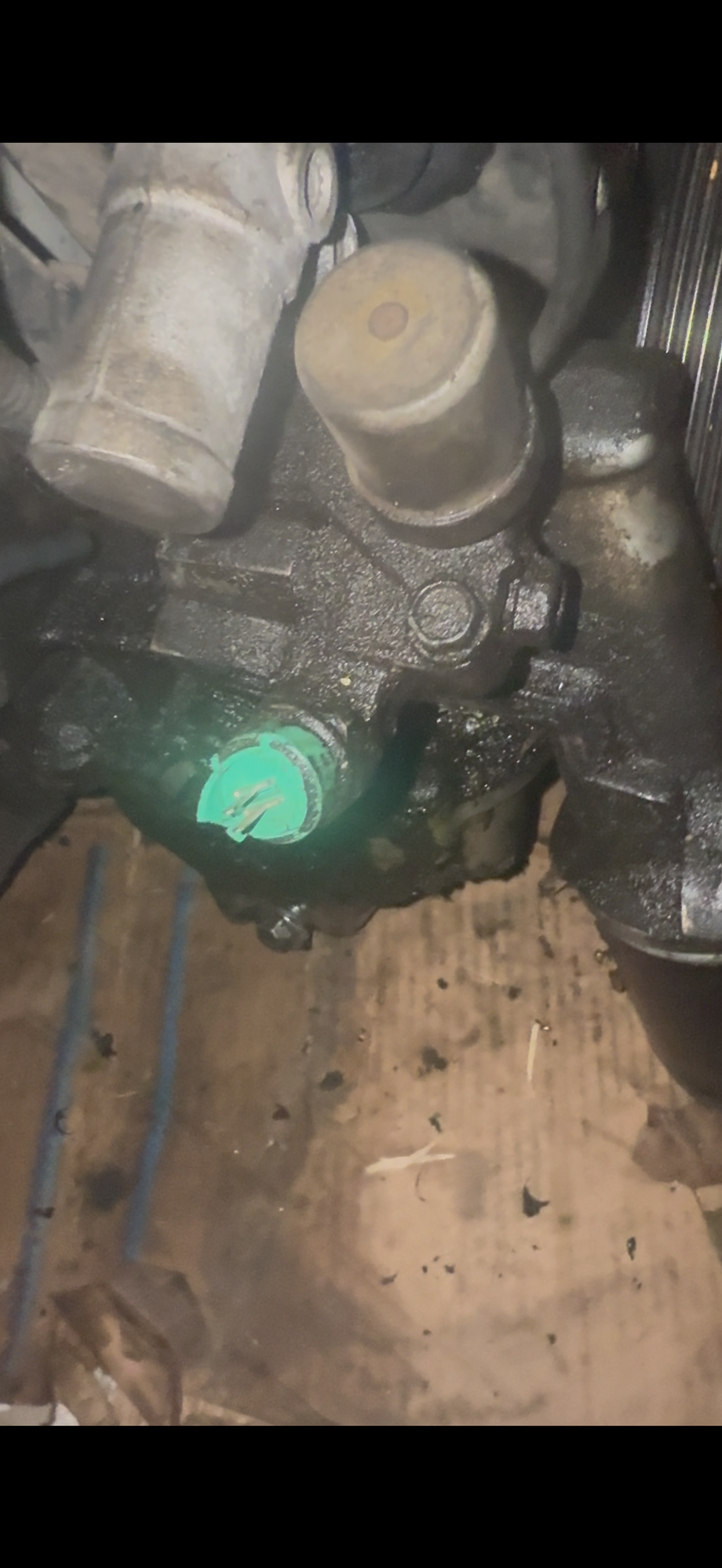 I was the only one moving the transmission and engine off the subframe so in the process I broke this connector near the oil filter/ oil filter housing. Need to replace and suggestions? 