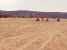 This is St. Joe State Park in Mo. The trails up in the hills are Rocky so if you take a sport Quad ...have a good rear skid or pay the price.                                                           