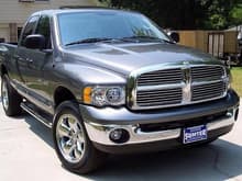 This is my `05 Dodge Ram that I use to pull my quads around... 