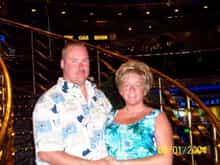 me and the wife on a cruse to Mexico 2004                                                                                                                                                               