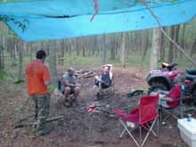 Met up with my brother (orange shirt) and another friend for some &quot;relaxation time&quot; sorry pic little blury                                                                                