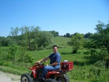 Here I am in Darlington Wi on one of our sport quads.                                                                                                                                                   
