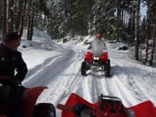 Reiter snow ride