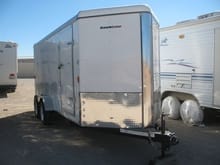 SOLD -- Carry-On Hawkline Enclosed Trailer -- SOLD
