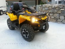 My new 2013 Can-Am Outlander 1000 Max Xt