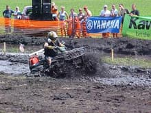 Kick'in up a little mud