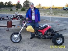  Jeff Munsey and his solid axle VW trike