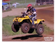 5th at Unidilla GNCC race on a Outty 800                                                                                                                                                                